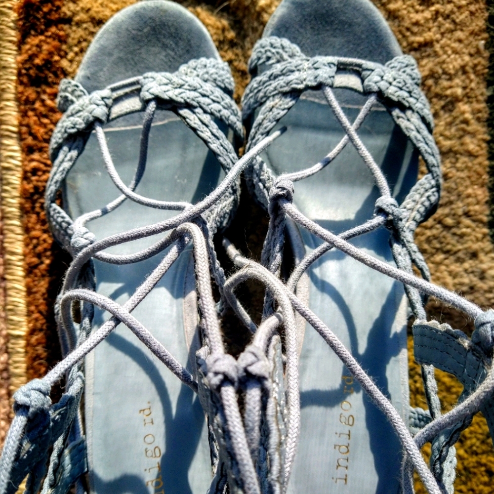 Blue Indigo Rd. Sandals